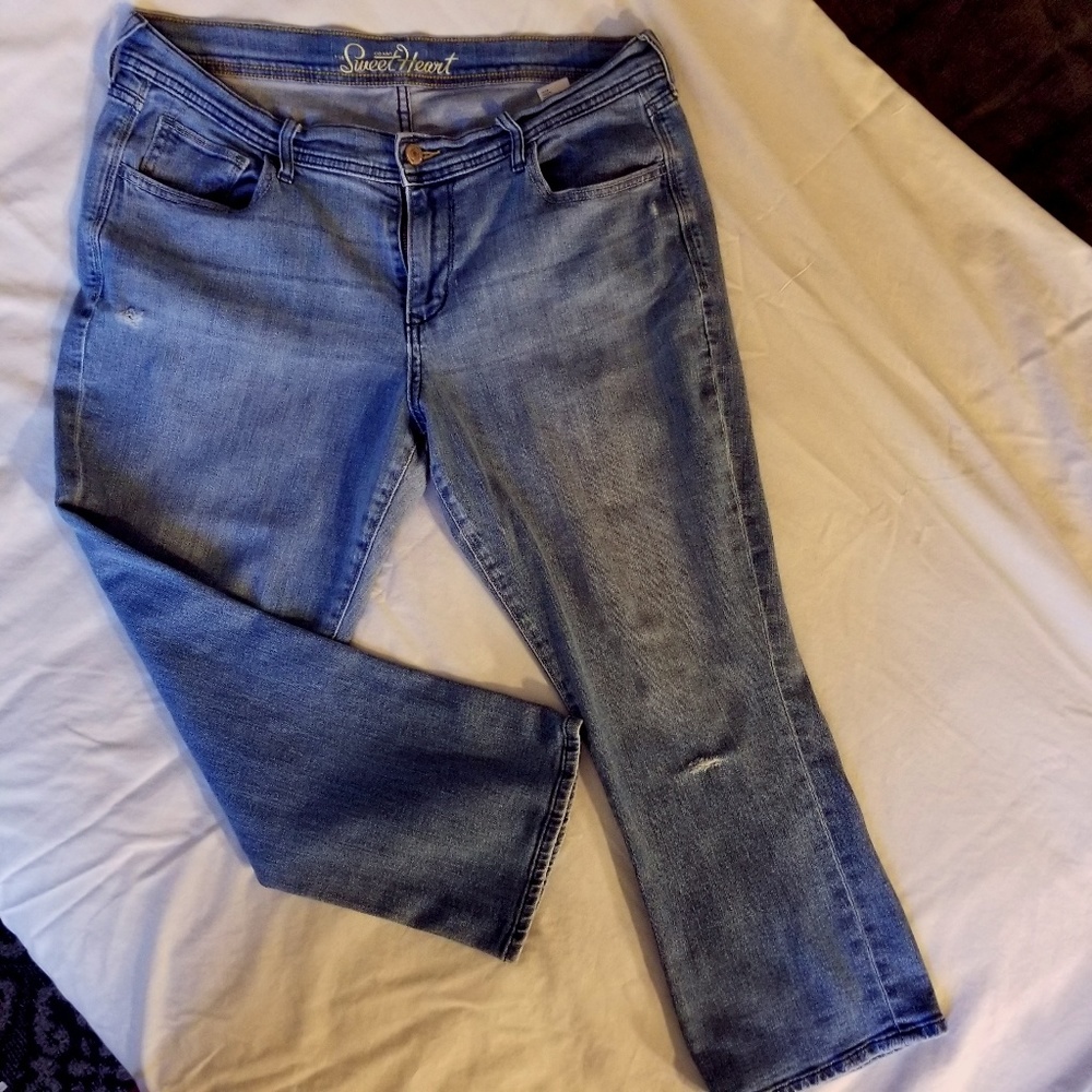 Old Navy crop jeans